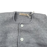 Little Bear Cardigan Tint Unita Grigio per Neonato 8024 GRIGIO LITTLE BEAR 