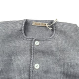 Little Bear Cardigan Tint Unita Grigio per Neonato 8024 GRIGIO LITTLE BEAR 