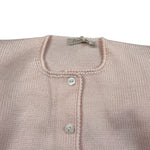 Little Bear Cardigan Tint Unita Rosa per Neonata 8024X ROSA LITTLE BEAR 