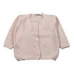 Little Bear Cardigan Tint Unita Rosa per Neonata 8024X ROSA LITTLE BEAR 