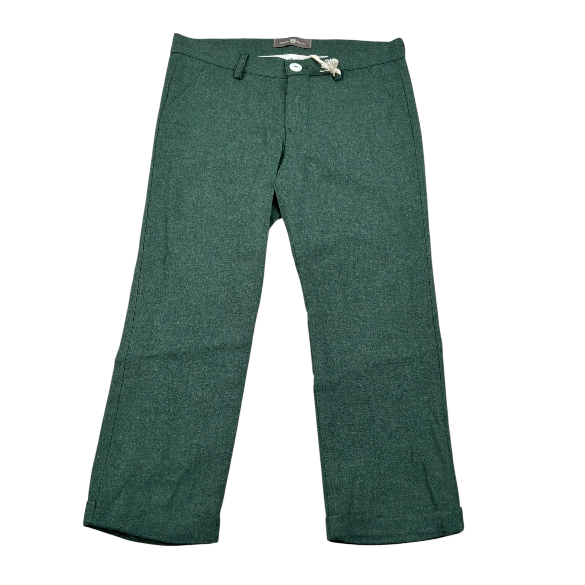 Little Bear Pantalone Tuta tinta unita Verde per Bambino 9209J VERDE LITTLE BEAR 