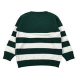 Little Bear Maglia Bicolore A Strisce Bianco/Verde per Neonato 9304 BIANCO/VERDE LITTLE BEAR 