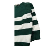 Little Bear Maglia Bicolore A Strisce Bianco/Verde per Neonato 9304 BIANCO/VERDE LITTLE BEAR 