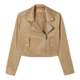 Liu Jo Giacca In Camoscio tinta unita Beige per Bambino GA5194 BEIGE LIU JO 