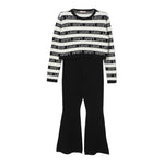 Liu Jo Completo 2 Pezzi Maglia-Pantalone Nero per Bambina GF4135MA07 NERO LIU JO 