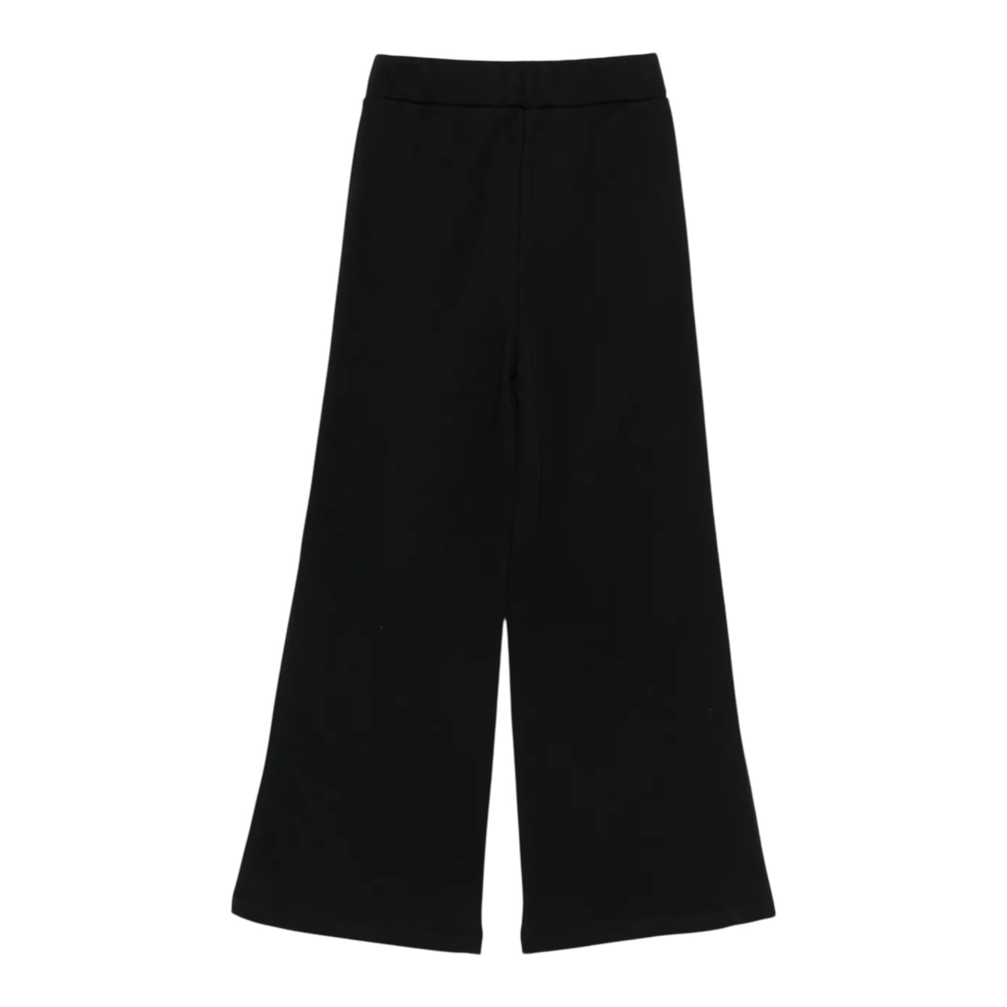 Liu Jo Pantalone tinta unita Modello A Palazzo Nero per Bambina GF5005 NERO LIU JO 