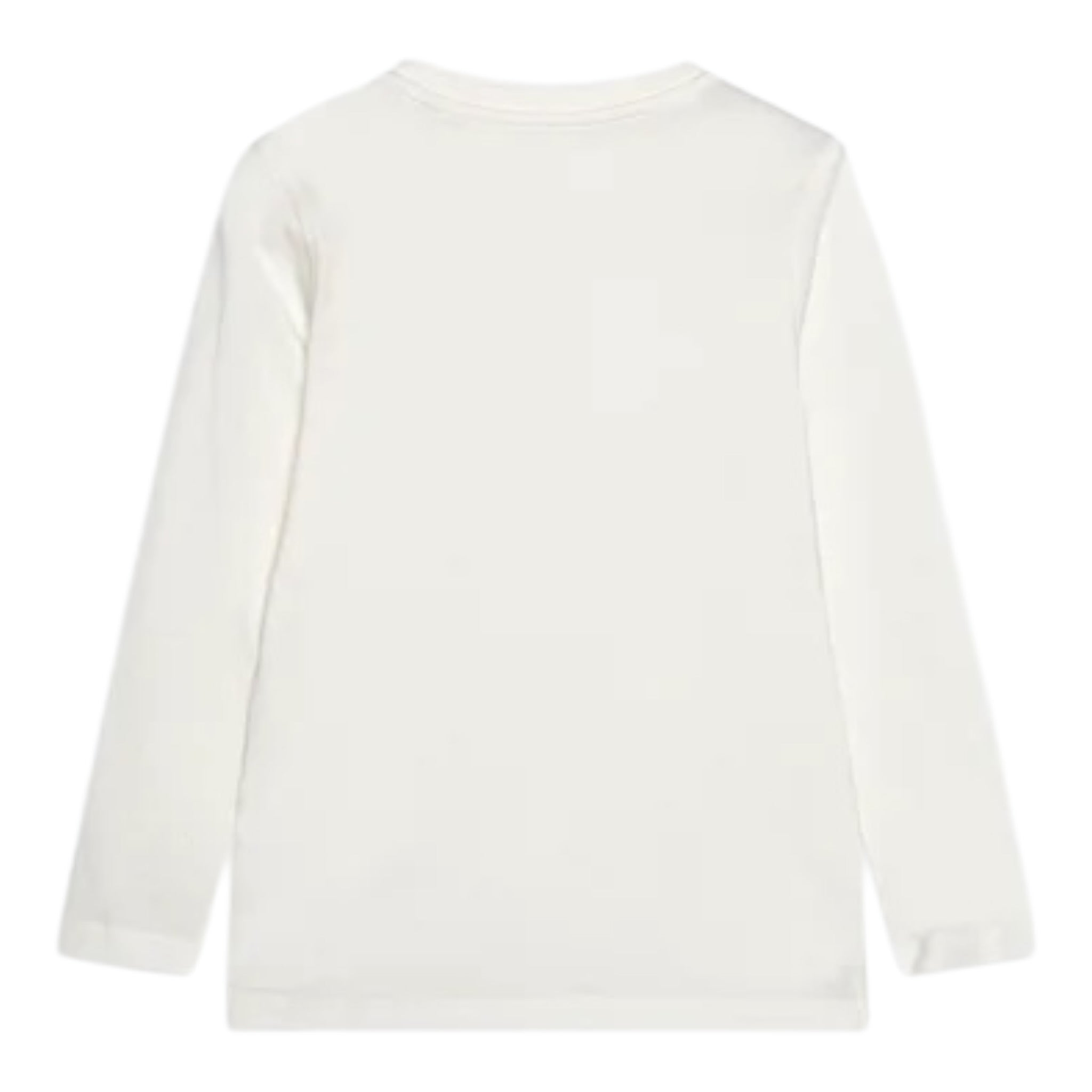 Liu Jo Shirt Girocollo tinta unita con Brillantini Bianco per Bambina GF5011X BIANCO LIU JO 