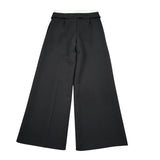 Liu Jo Pantalone tinta unita Modello Palazzo Nero per Bambina GF5023 NERO LIU JO 