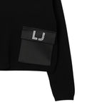 Liu Jo Maglia Girocollo tinta unita Nero per Bambina GF5026XX NERO LIU JO 