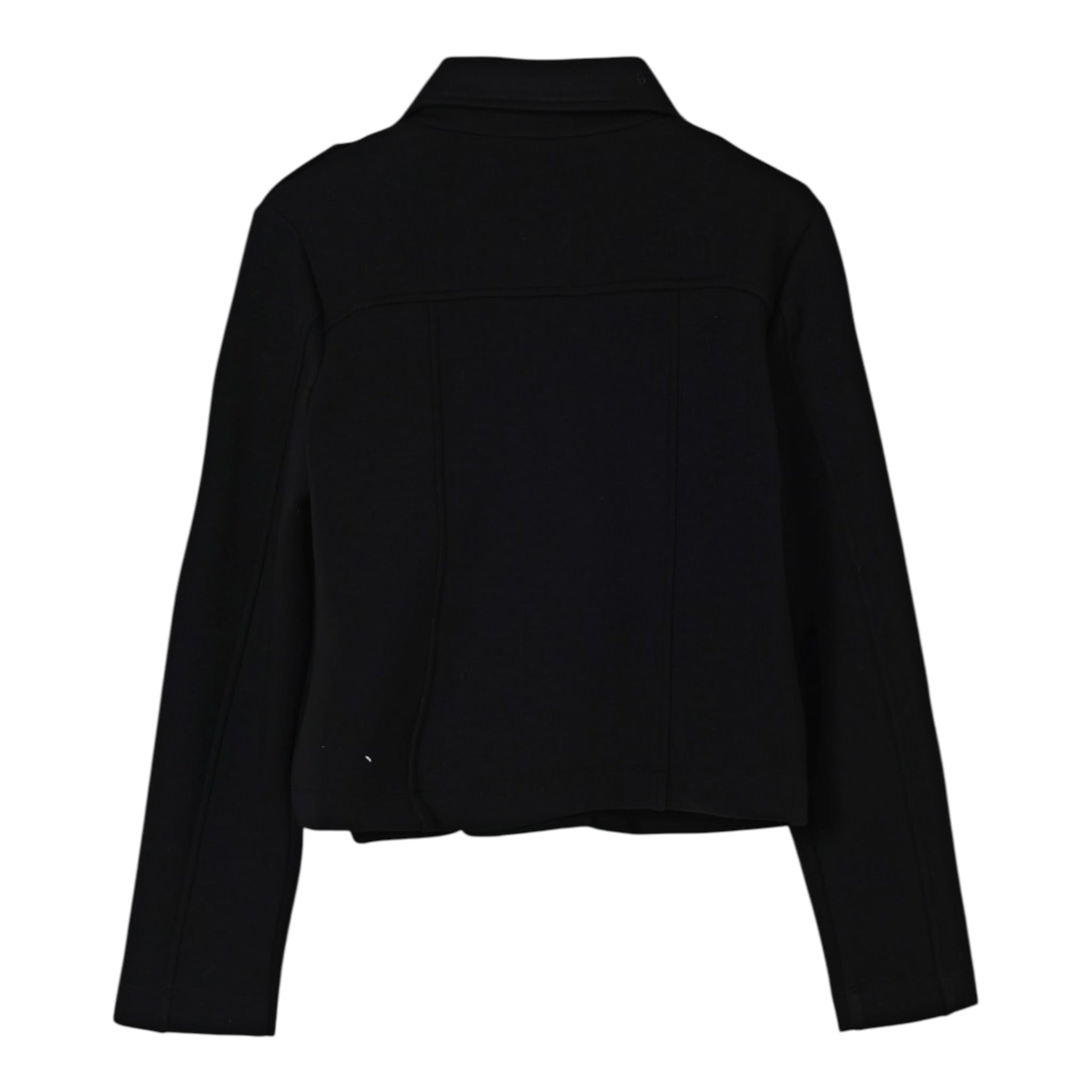 Liu Jo Giubbino tinta unita con Zip Nero per Bambina GF5036 NERO LIU JO 