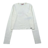 Liu Jo Maglia Girocollo tinta unita Panna per Bambina GF5062 PANNA LIU JO 