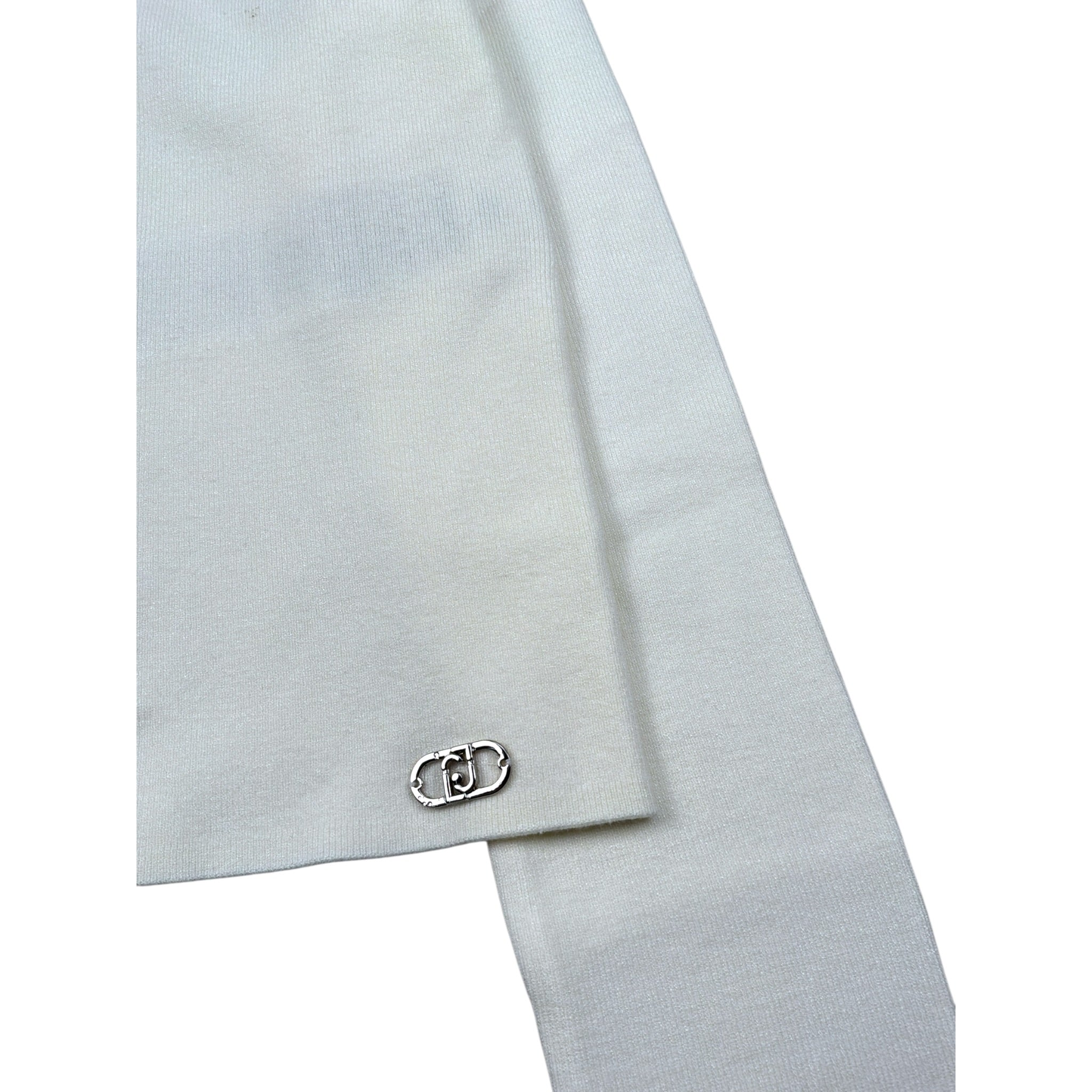 Liu Jo Maglia Girocollo tinta unita Panna per Bambina GF5062 PANNA LIU JO 