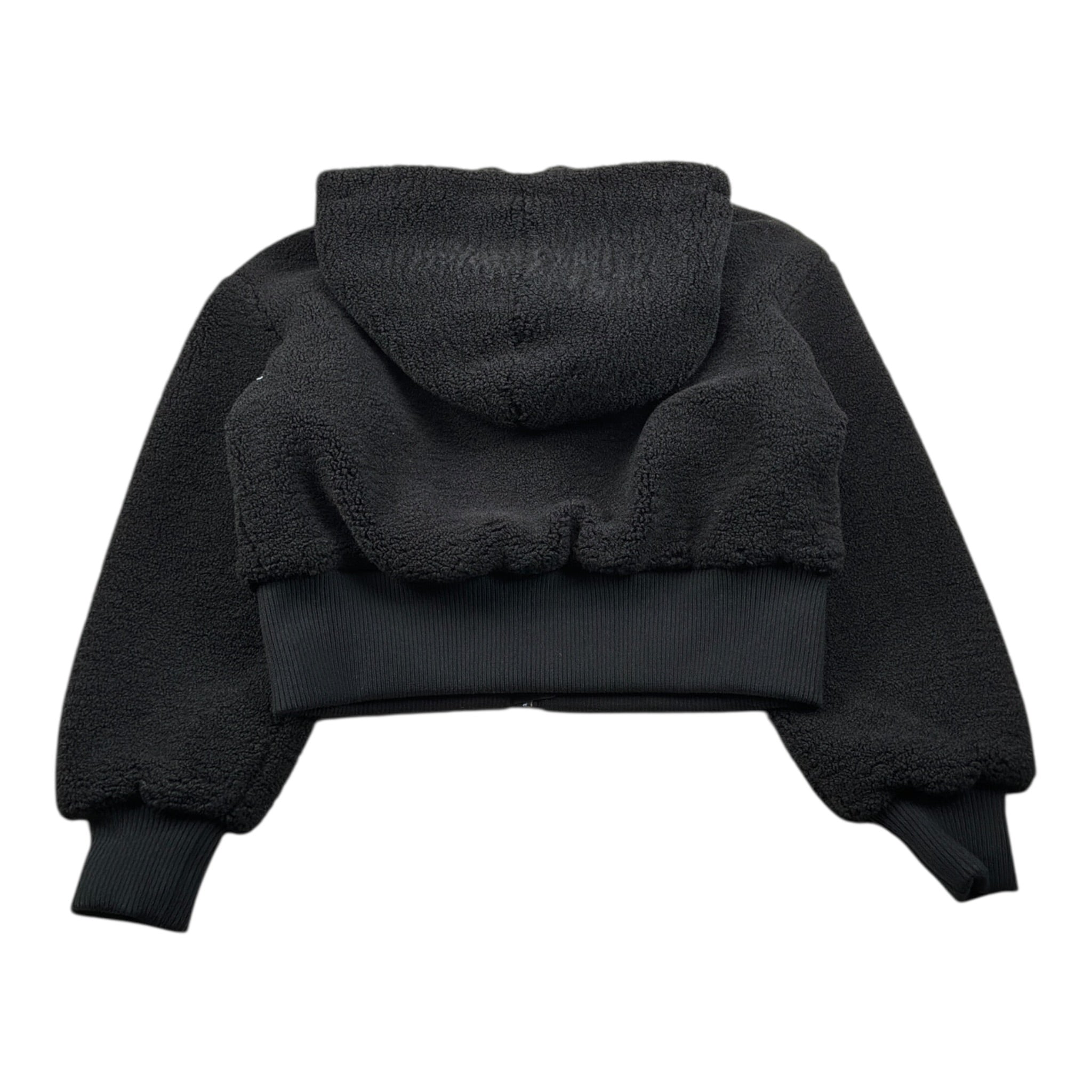 Liu Jo giubbino tinta unita Teddy con Cappuccio Nero per Bambina GF5066 NERO LIU JO 