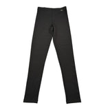 Liu Jo Leggins tinta unita con Logo Nero per Bambina GF5076X NERO LIU JO 