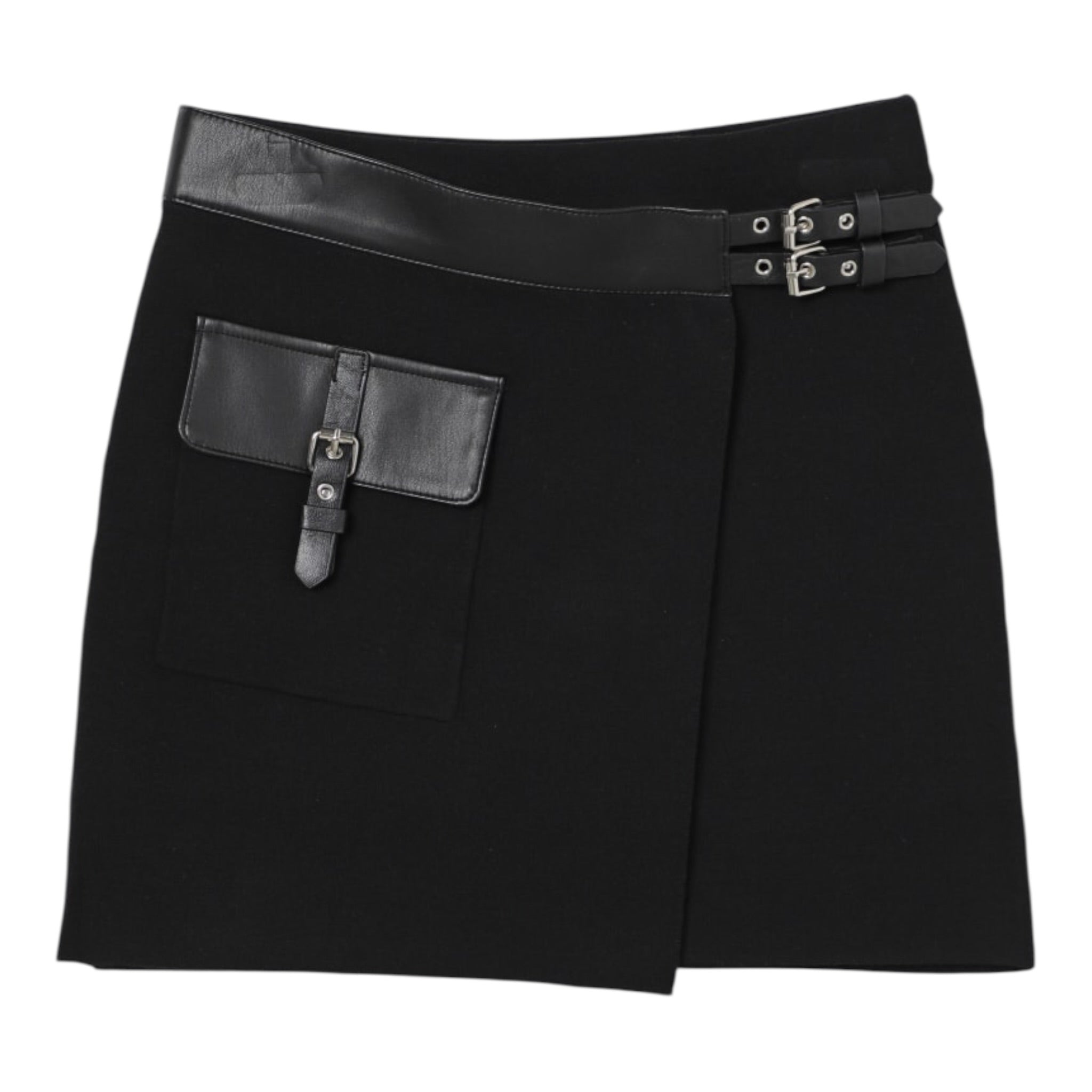 Liu Jo Gonna tinta unita con Elastico In Vita Nero per Bambina GF5084X NERO LIU JO 