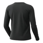 Liu Jo Shirt Girocollo tinta unita con Brillantini Nero per Bambina GF5108XXX NERO LIU JO 