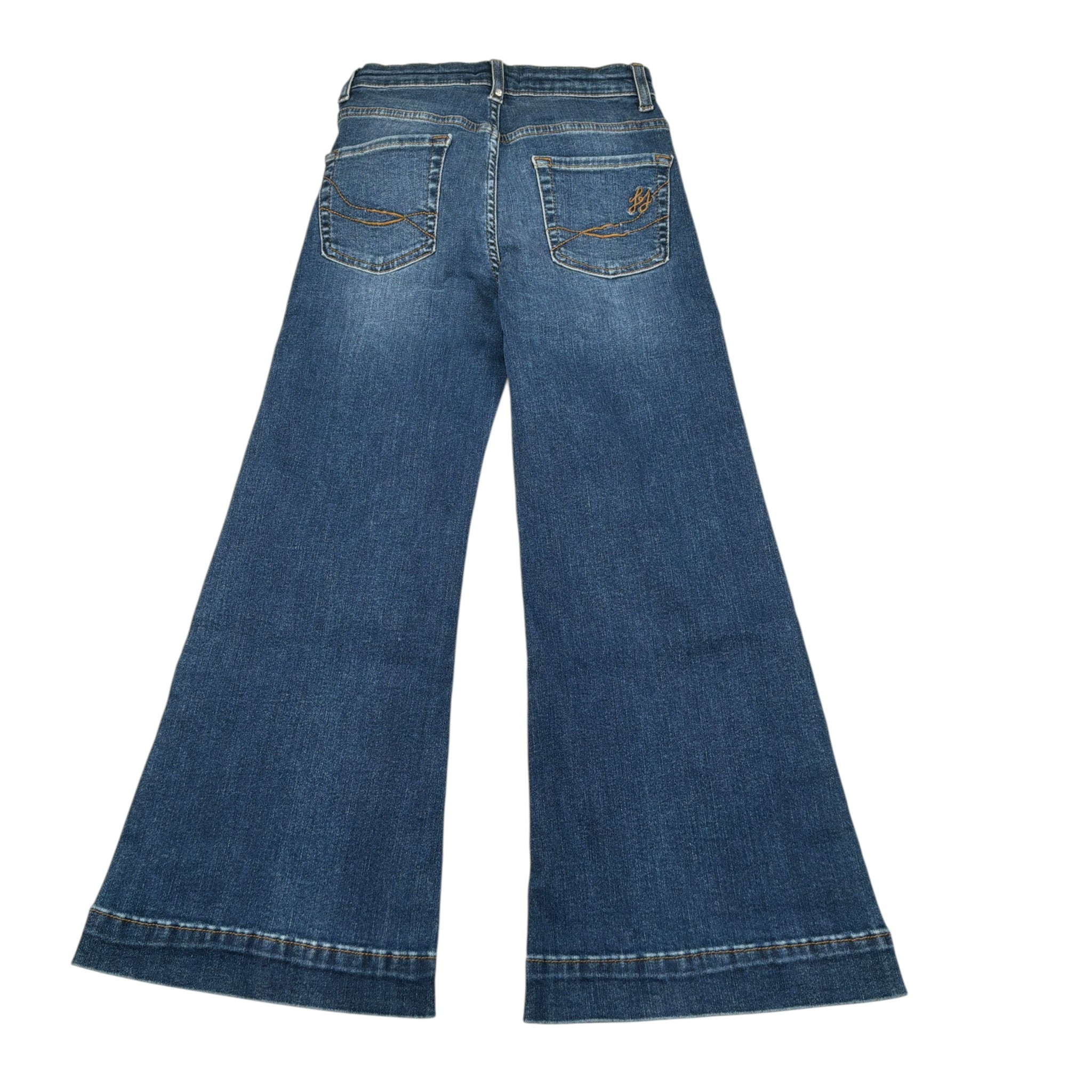 Liu Jo Jeans tinta unita Modello A Zampa Blu per Bambina GF5121XXX BLU LIU JO 