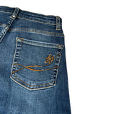 Liu Jo Jeans tinta unita Modello A Zampa Blu per Bambina GF5121XXX BLU LIU JO 