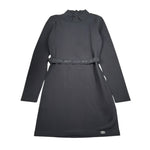 Liu Jo Abito Manica Lunga tinta unita con Cinturino Nero per Bambina GF5134X NERO LIU JO 