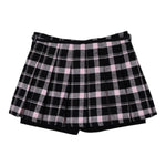 Liu Jo Gonna Fantasia Quadri con Short Nero per Bambina GF5138 NERO LIU JO 