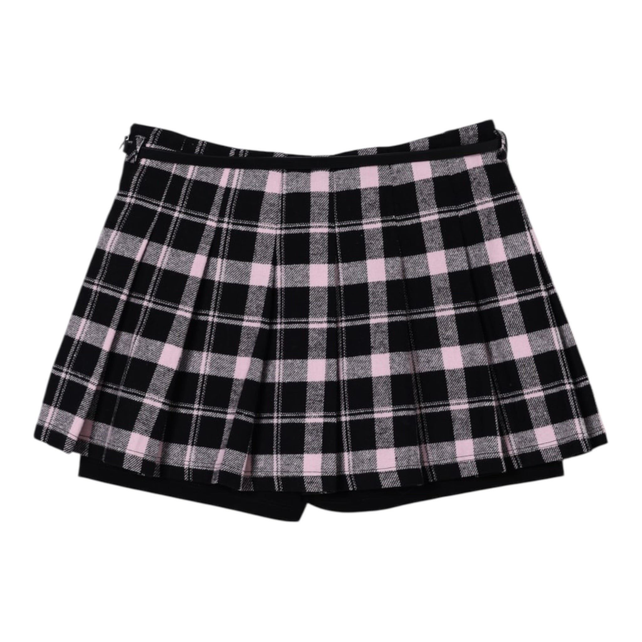 Liu Jo Gonna Fantasia Quadri con Short Nero per Bambina GF5138 NERO LIU JO 