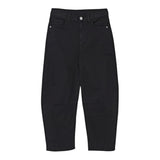 Liu Jo Pantalone tinta unita con Girovita Regolabile Nero per Bambina GF5143 NERO LIU JO 
