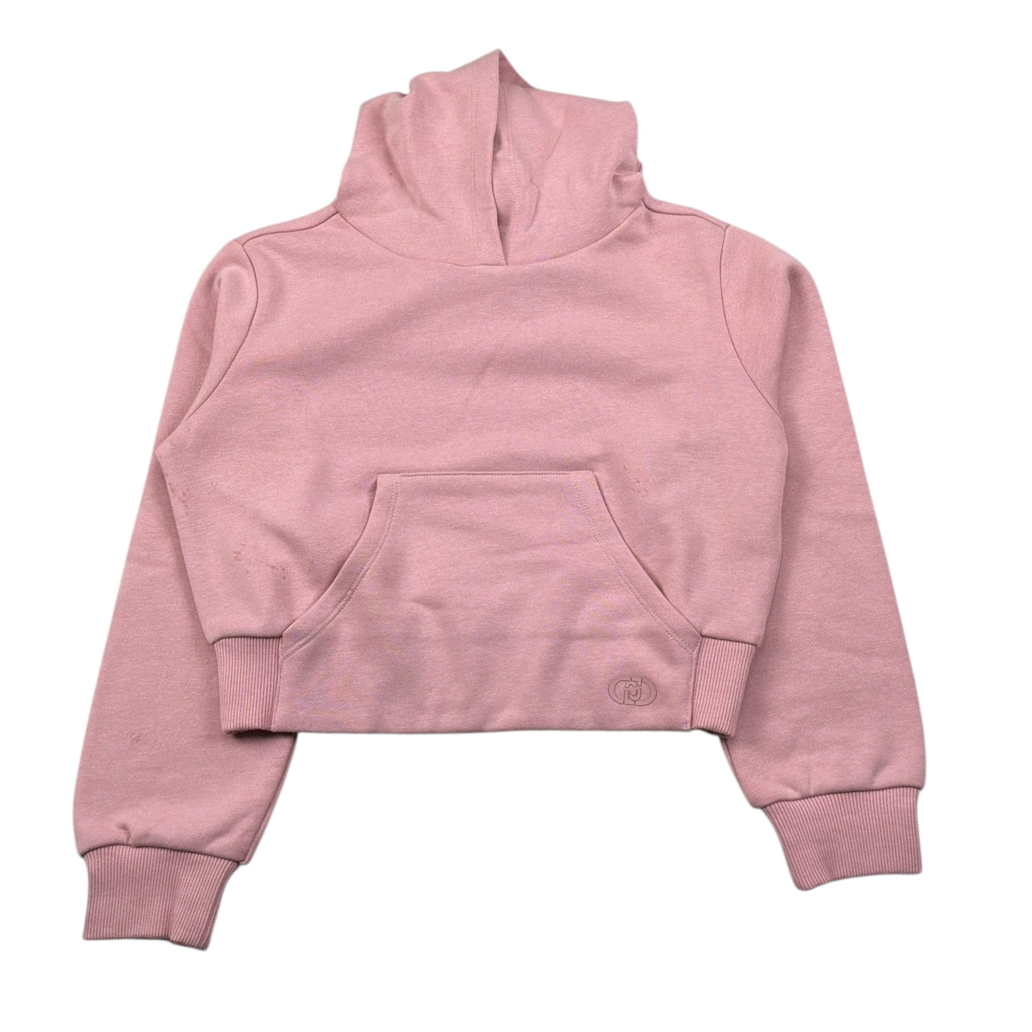 Liu Jo Felpa tinta unita con Cappuccio Rosa per Bambina GF5147XX ROSA LIU JO 