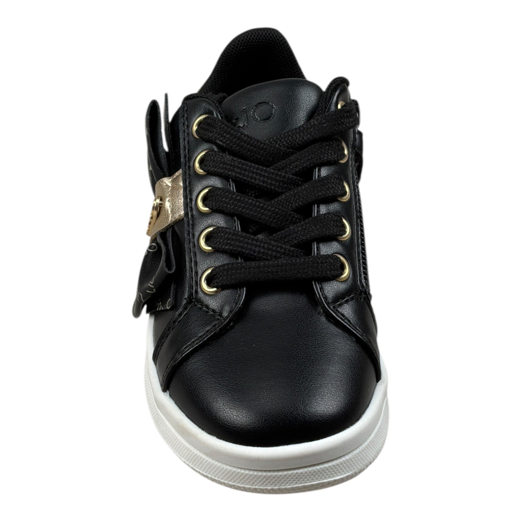 Liu Jo Sneakers tinta unita con Lacci Nero per Bambina GINNY02 NERO LIU JO 