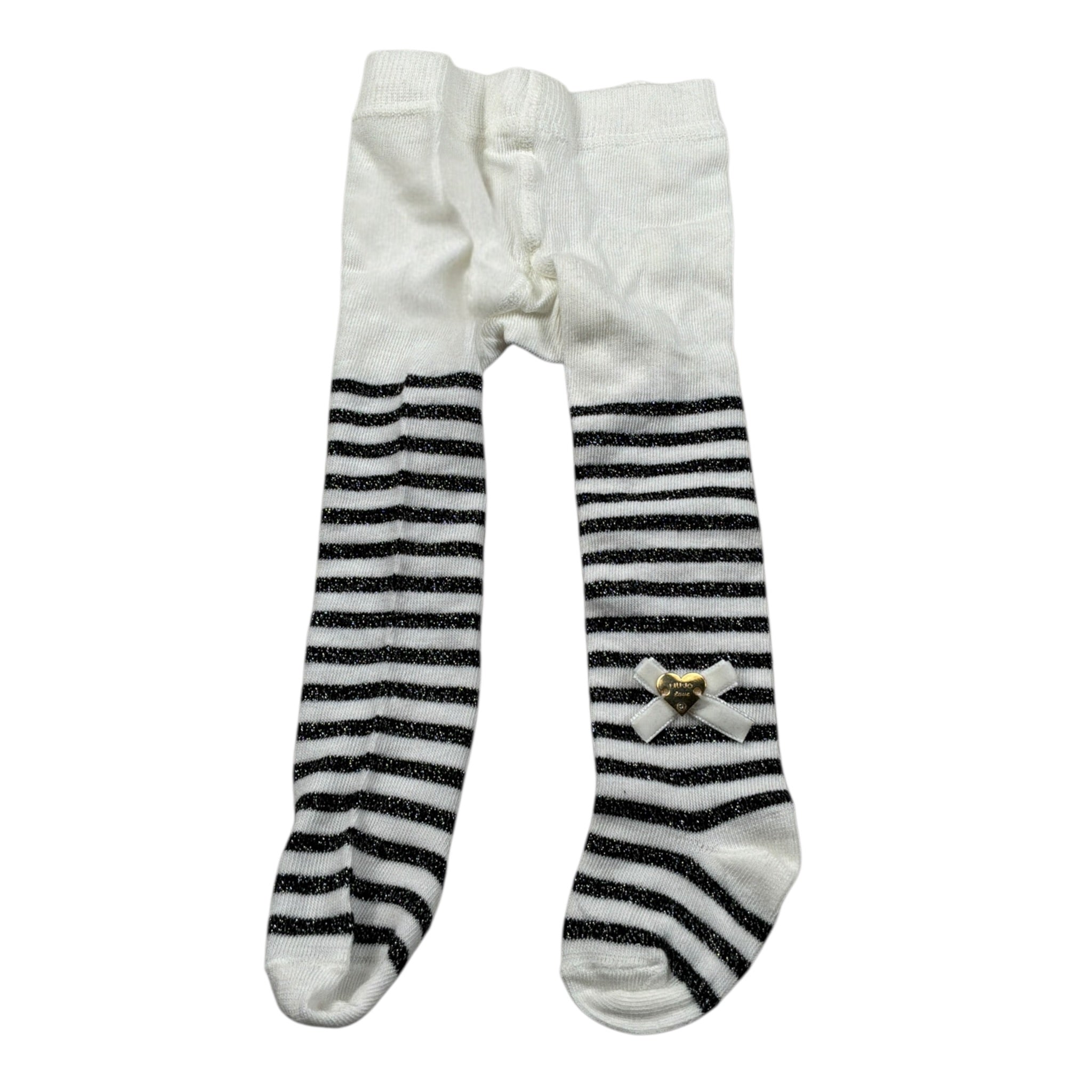 Liu Jo Calze tinta unita Fantaisa A Righe Panna per Neonata H69049 PANNA LIU JO 
