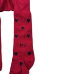 Liu Jo Calze tinta unita Ricami Cuori Rosso per Neonata H69063 ROSSO LIU JO 