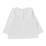 Liu Jo Shirt tinta unita con Stampa Bianco per Neonata HF3035 BIANCO LIU JO 