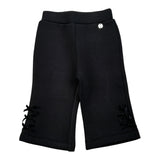 Liu Jo Pantalone tinta unita con Fiocchi Nero per Neonata HF4085 NERO LIU JO 