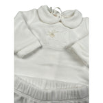 Liu Jo Completo 2 Pezzi Maglia-Ghettina In Ciniglia Bianco per Neonata HF5002 BIANCO LIU JO 