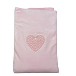 Liu Jo Coperta tinta unita con Stampa Rosa per Neonata HF5003 ROSA LIU JO 