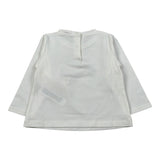 Liu Jo Shirt Girocollo tinta unita con Brillantini Bianco per Neonata HF5026J00 BIANCO LIU JO 