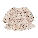 Liu Jo Abito tinta unita con Pois Rosa per Neonata HF5028 ROSA LIU JO 