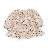 Liu Jo Abito tinta unita con Pois Rosa per Neonata HF5028 ROSA LIU JO 