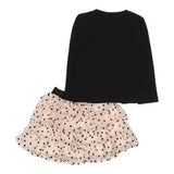 Liu Jo Completo 2 Pezzi Shirt-Gonna Nero per Neonata HF5029 NERO LIU JO 