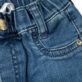 Liu Jo Jeans tinta unita con Elastico In Vita Blu per Neonata HF5031X BLU LIU JO 