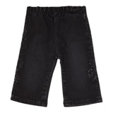 Liu Jo Jeans tinta unita con Brillantini Nero per Neonata HF5032 NERO LIU JO 