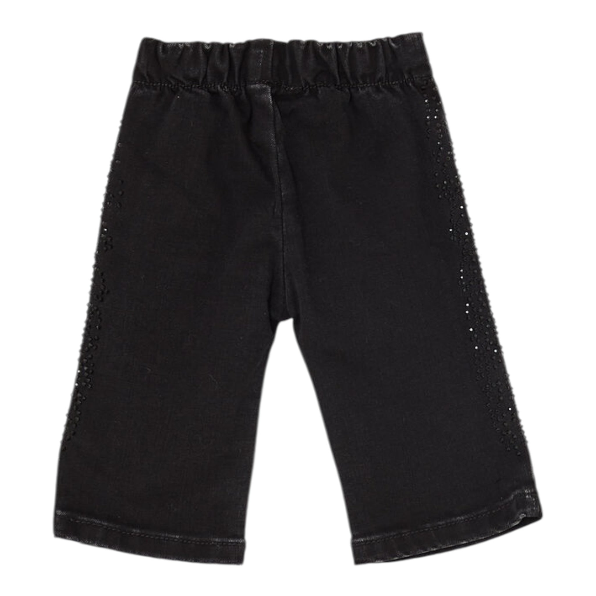 Liu Jo Jeans tinta unita con Brillantini Nero per Neonata HF5032 NERO LIU JO 