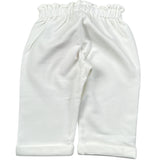 Liu Jo Pantalone tinta unita con Elastico In Vita Bianco per Neonata HF5050X BIANCO LIU JO 