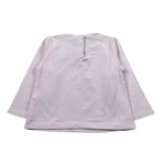 Liu Jo Shirt Girocollo tinta unita con Stampa Rosa per Neonata HF5052 ROSA LIU JO 