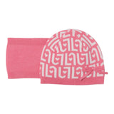 Liu Jo Set Cappello-Sciarpa tinta unita Rosa per Neonata HF5058X ROSA LIU JO 