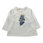 Liu Jo Shirt tinta unita con Colletto Panna per Neonata HF5067X PANNA LIU JO 