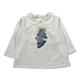 Liu Jo Shirt tinta unita con Colletto Panna per Neonata HF5067X PANNA LIU JO 