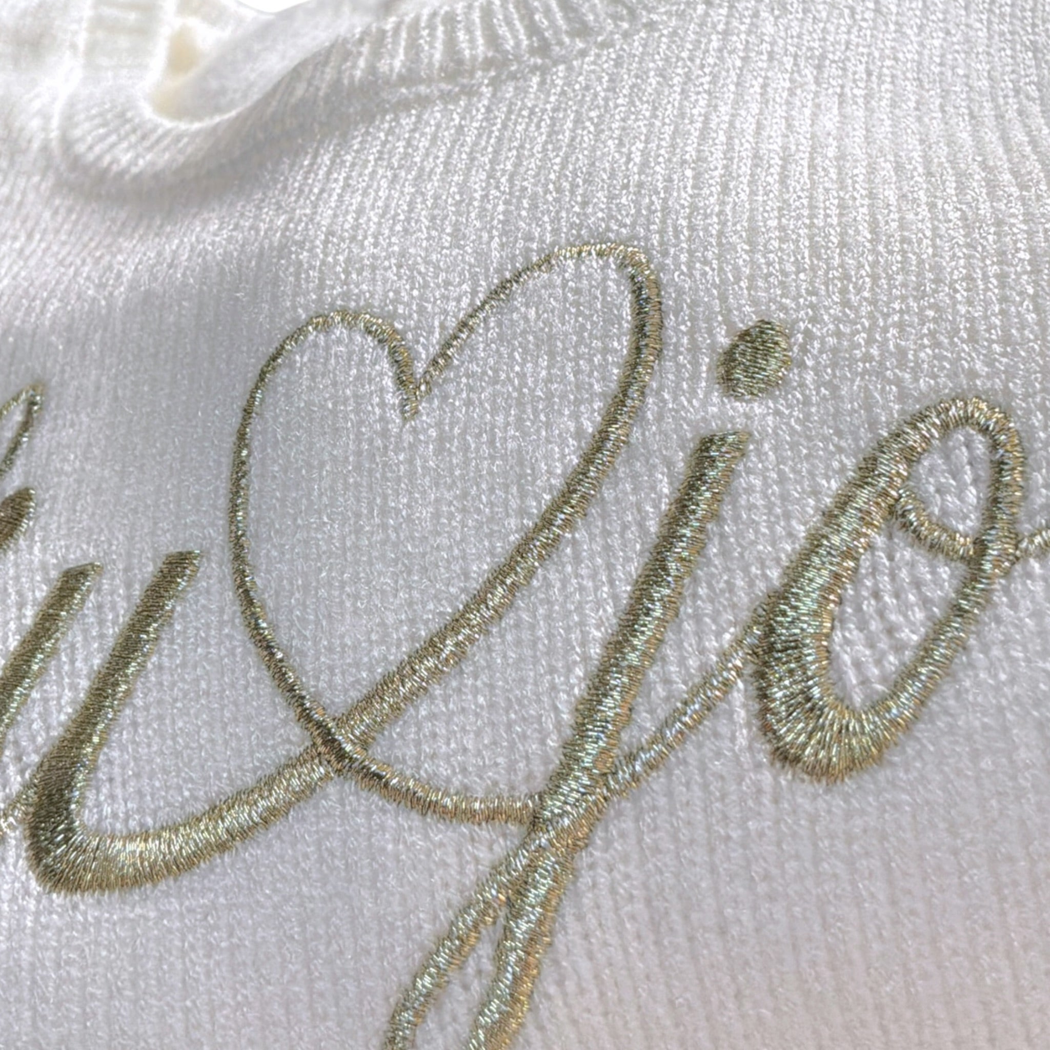 Liu Jo Maglia Girocollo tinta unita con Ricamo Logo Panna per Neonata HF5072X PANNA LIU JO 