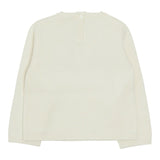 Liu Jo Maglia Girocollo tinta unita con Ricamo Logo Bianco per Neonata HF5072XXX BIANCO LIU JO 