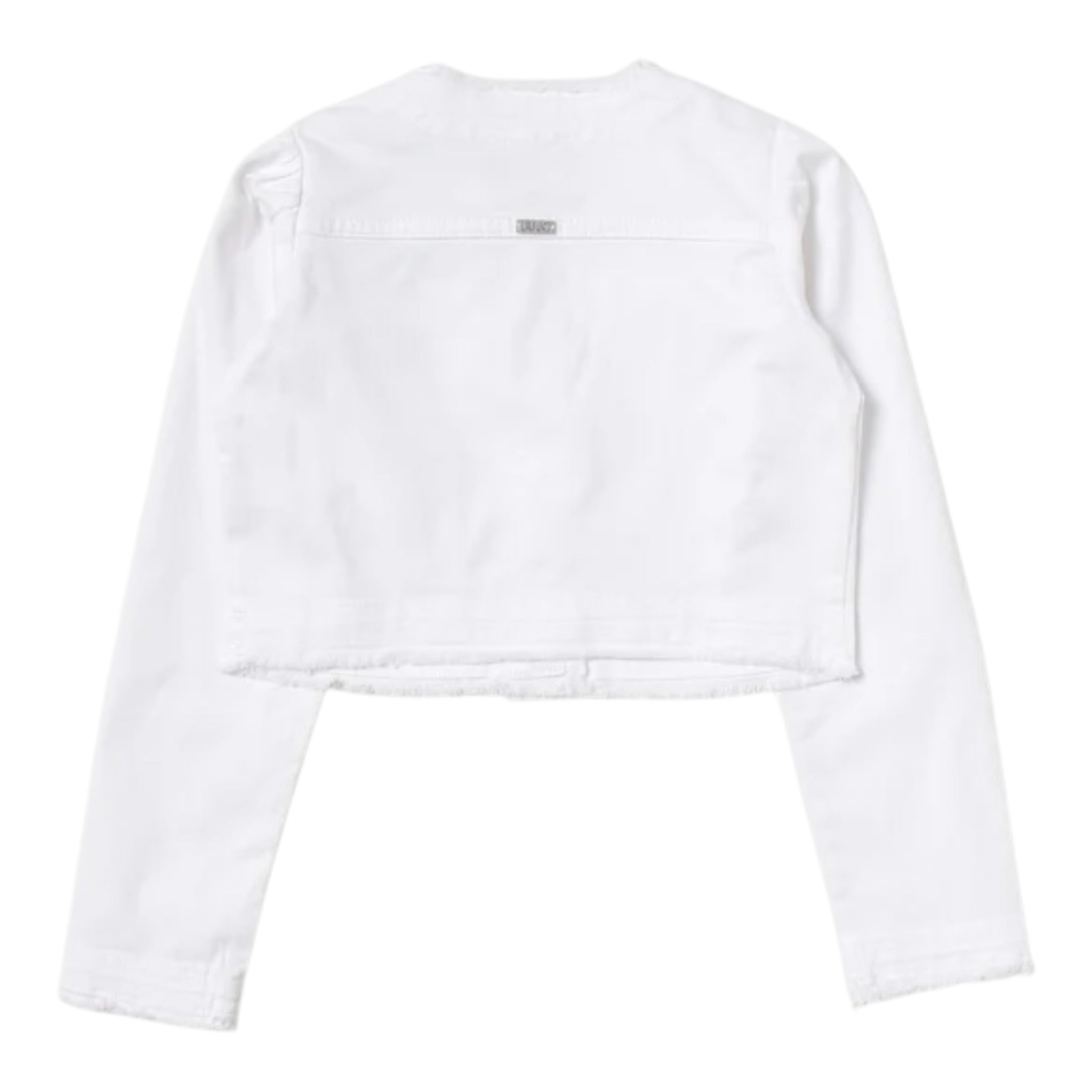 Liu Jo Giubbino In Denim tinta unita Bianco per Neonata KA3106 BIANCO LIU JO 