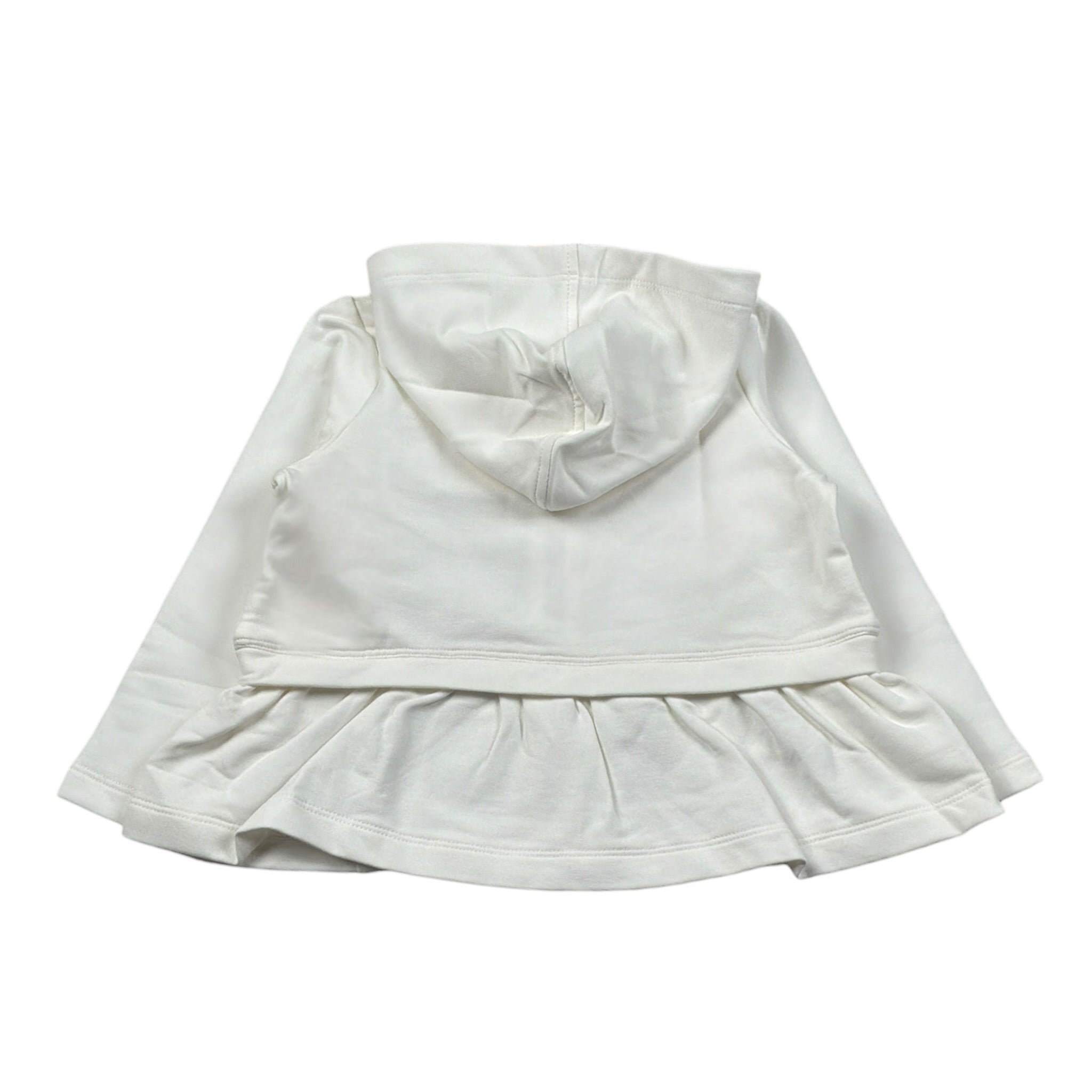 Liu Jo Felpa Xon Zip E Cappuccio tinta unita Bianco per Neonata KA4109N BIANCO LIU JO 
